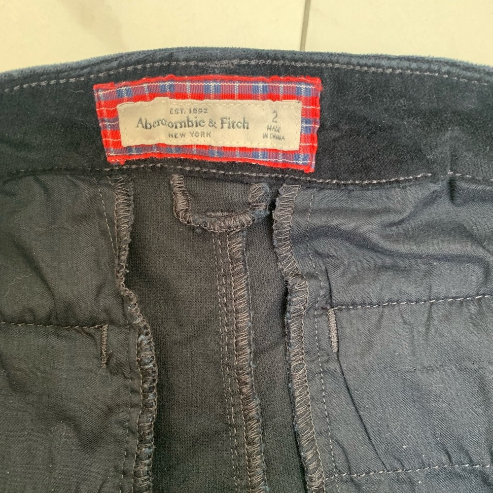 Abercrombie and Fitch Velvet Shorts - Picture 3 of 5